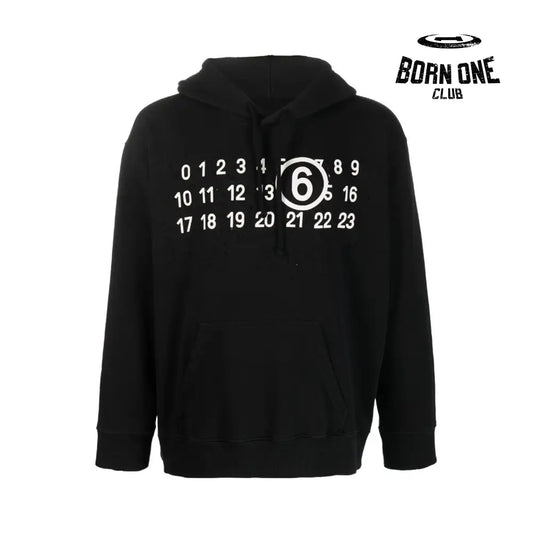 MaisonMargiela MM6 Zip Hooded sweatshirt Moletom