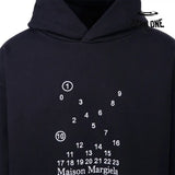 MaisonMargiela Number Hooded sweatshirt Moletom