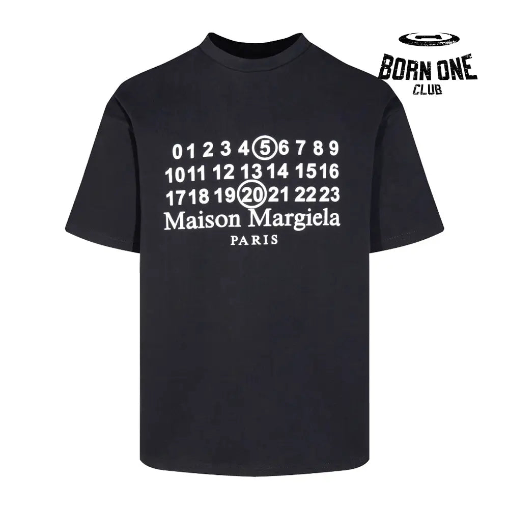 MaisonMargiela number logo T-shirt Camiseta