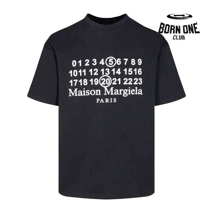 Maison Margiela number logo Camiseta Camiseta