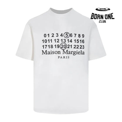 MaisonMargiela number logo T-shirt Camiseta