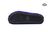Marni Long-hair Calfskin Fussbett Sabot Purple
