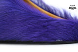 Marni Long-hair Calfskin Fussbett Sabot Purple