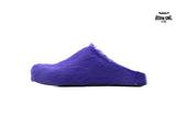 Marni Long-hair Calfskin Fussbett Sabot Purple
