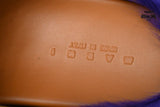 Marni Long-hair Calfskin Fussbett Sabot Purple