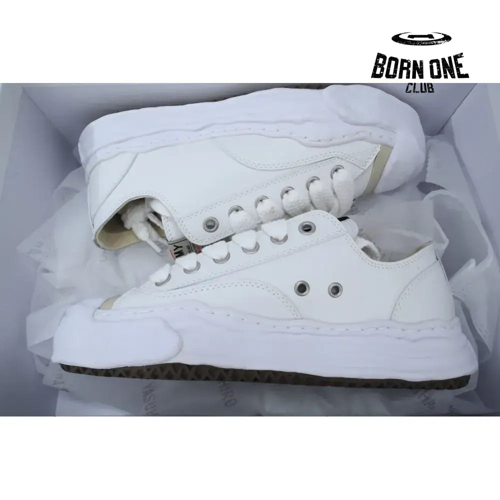 MIHARA YASUHIRO All White Couro