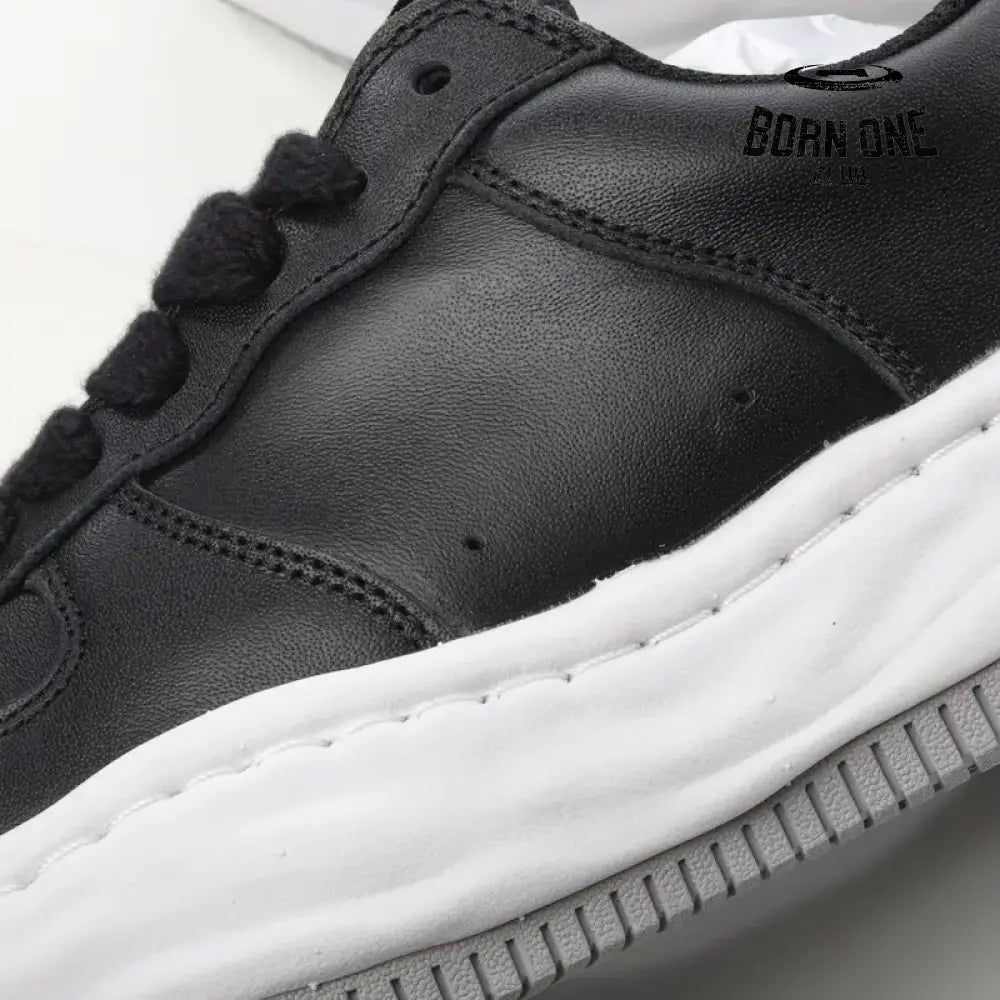 Mihara Yasuhiro Black White Sole Grey Low