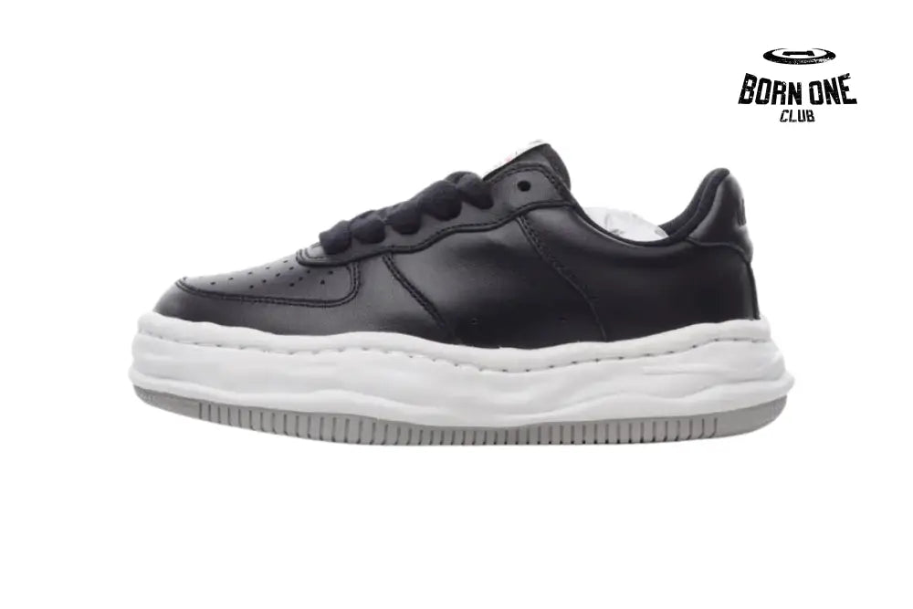 Mihara Yasuhiro Black White Sole Grey Low