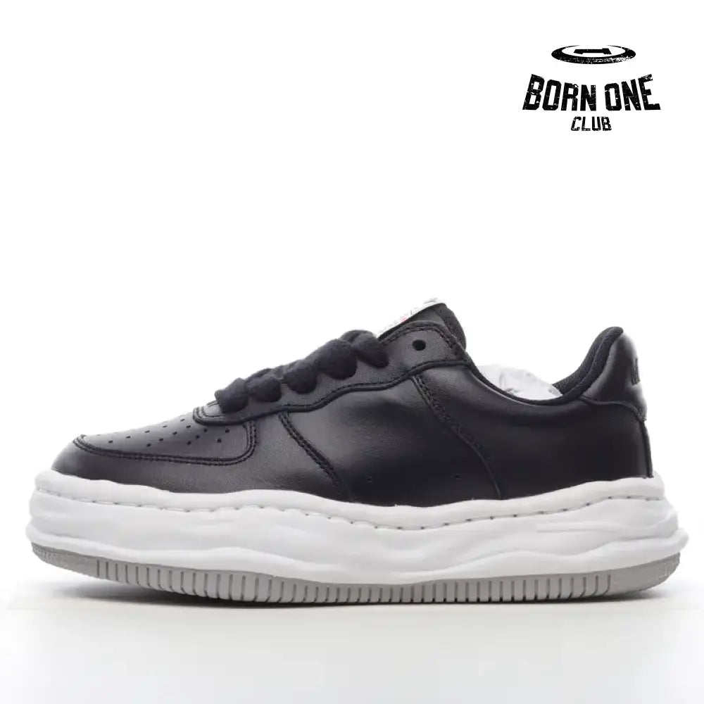 Mihara Yasuhiro Black White Sole Grey Low