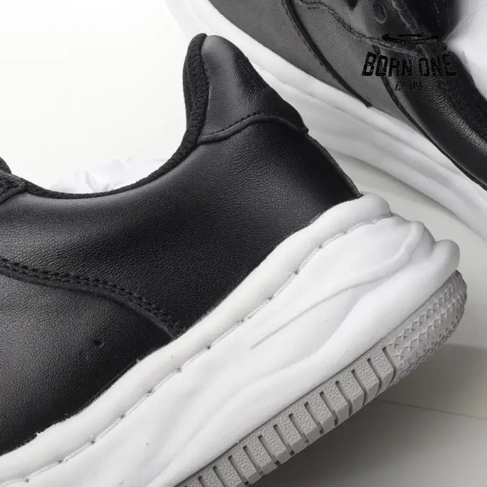 Mihara Yasuhiro Black White Sole Grey Low