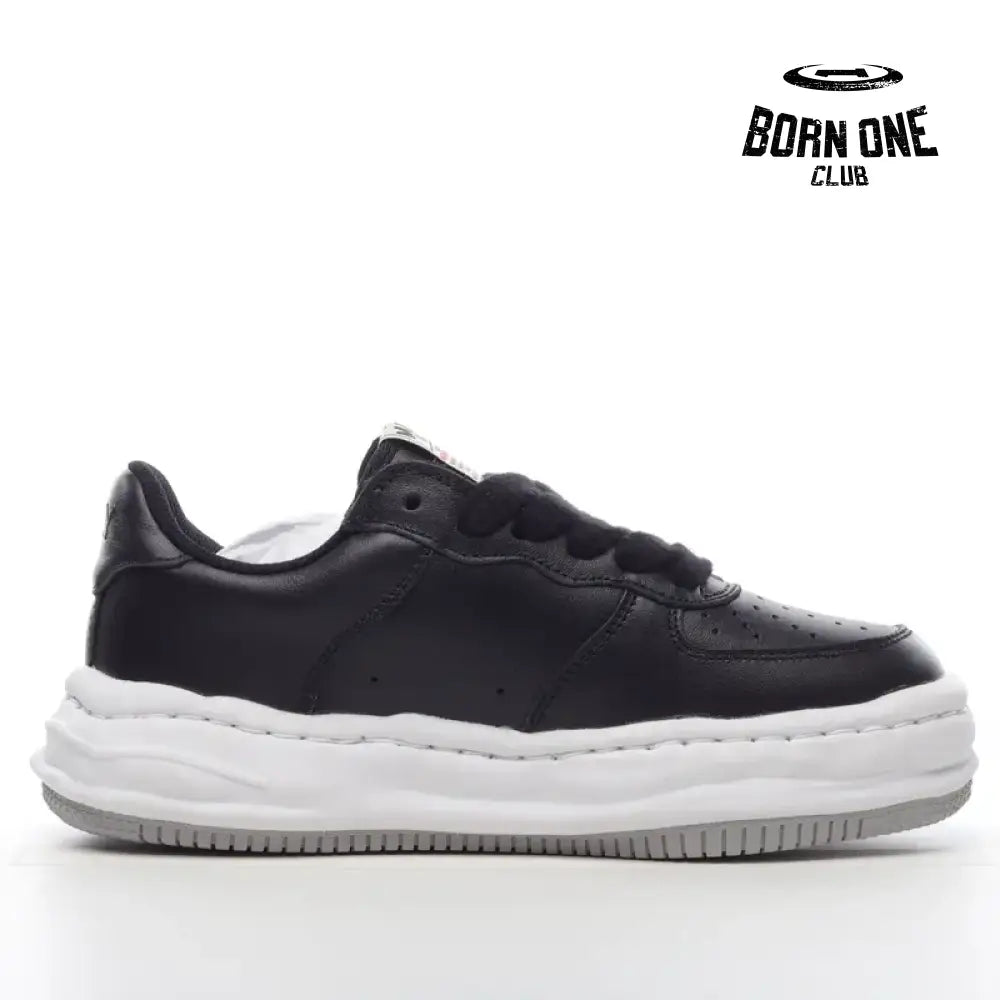 Mihara Yasuhiro Black White Sole Grey Low