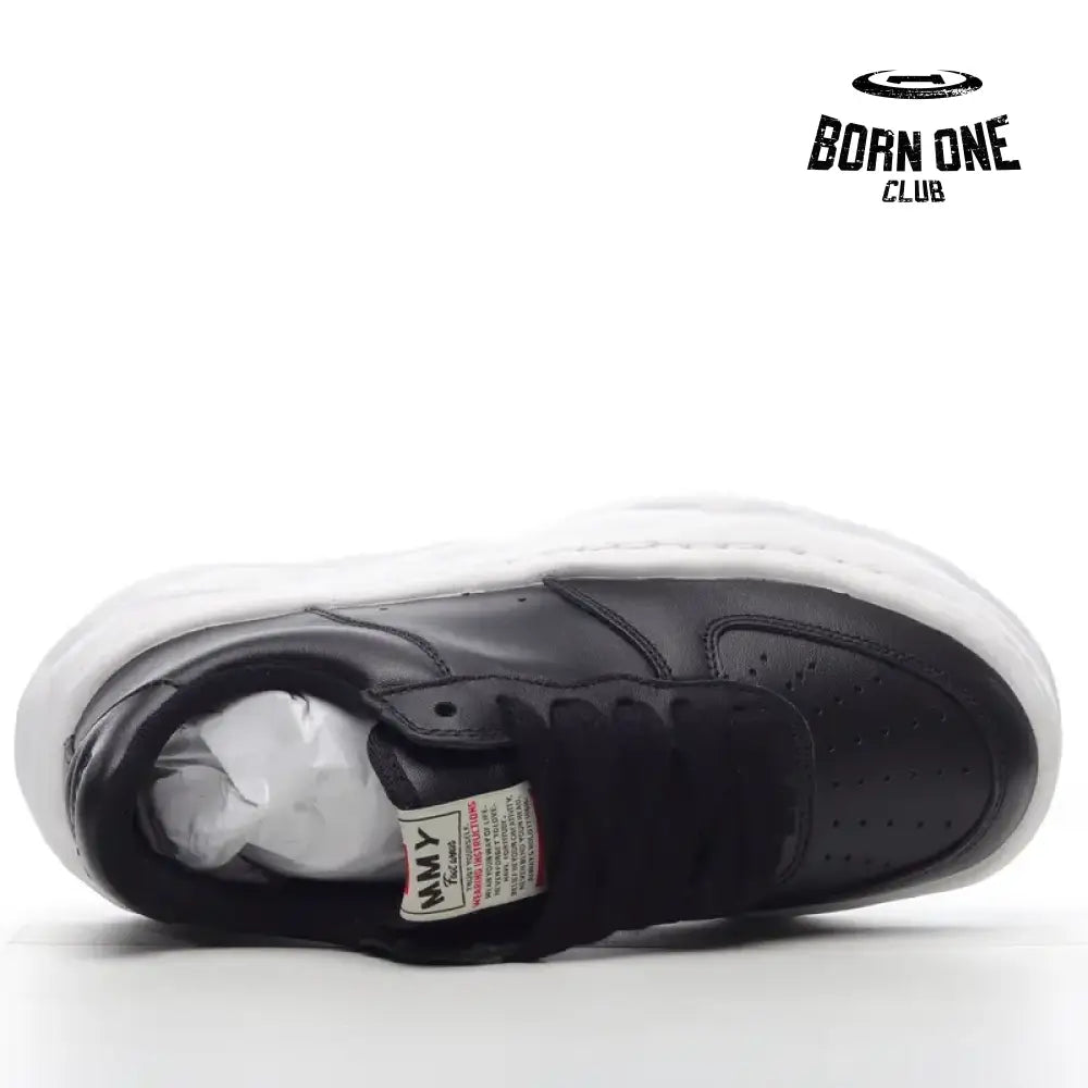 Mihara Yasuhiro Black White Sole Grey Low
