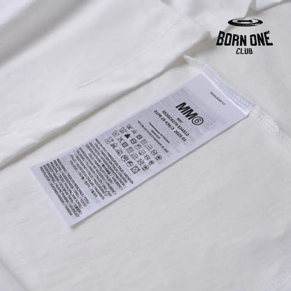 MM6 Maison Margiela Year of the Snake T-Shirt in White Camiseta