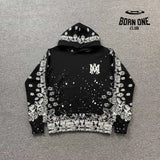 Moletom Amiri Bandana Bleach All Over