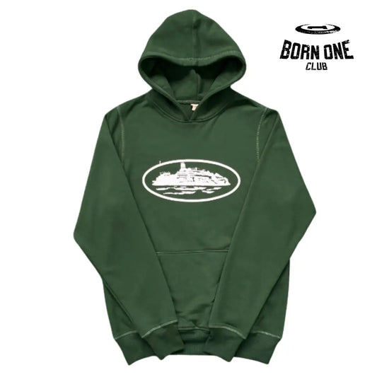 Moletom Corteiz Alcatraz Basic Hoodie Green P