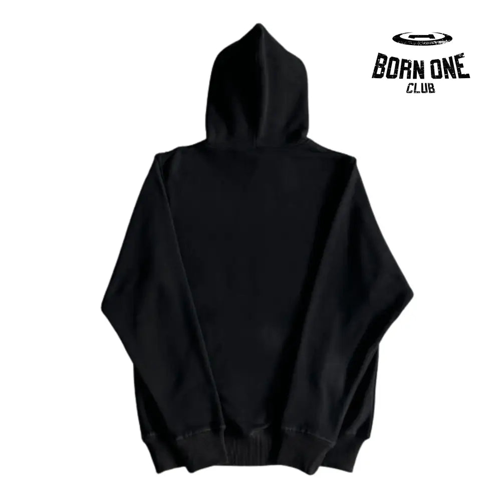 Moletom Corteiz Alcatraz Logo Hoodie Black & Pink