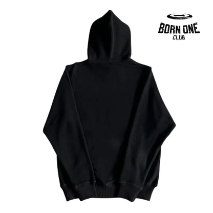 Moletom Corteiz Alcatraz Logo Hoodie Black & Pink