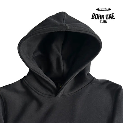 Moletom Corteiz Alcatraz Logo Hoodie Black & Pink