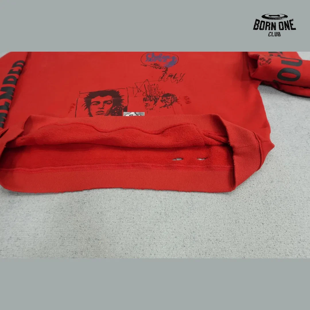 Moletom Paly Hollywood Chelsea Hotel Hoodie Red
