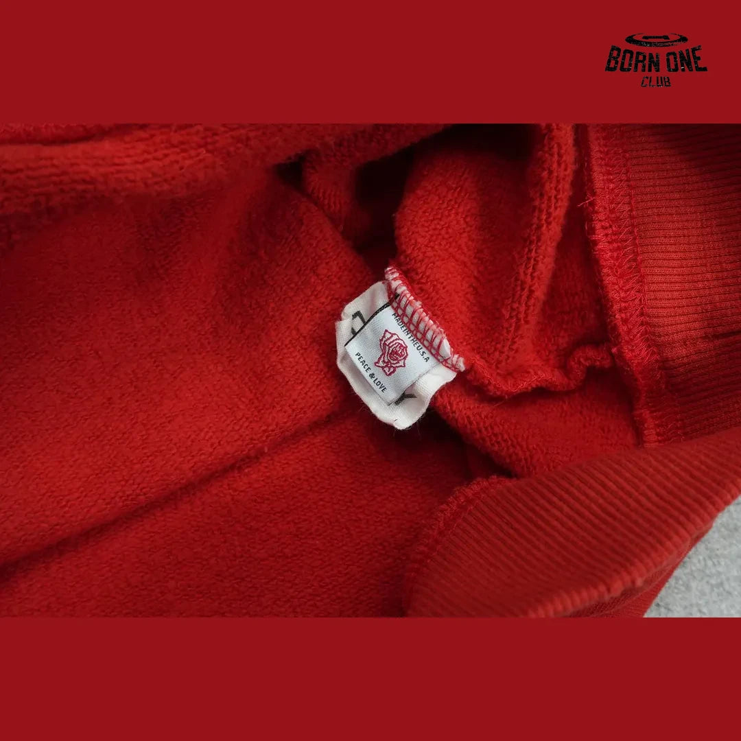 Moletom Paly Hollywood Chelsea Hotel Hoodie Red
