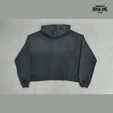 Moletom Paly Hollywood Distressed Logo Hoodie Black