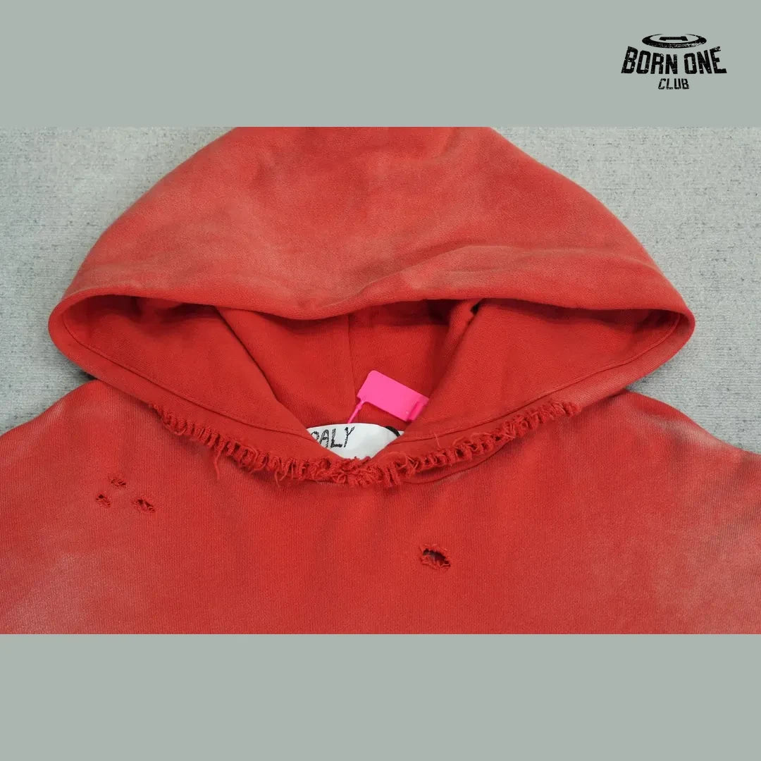 Moletom Paly Hollywood Father Yod Aquarian Hoodie Red