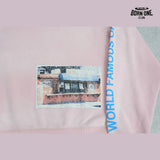 Moletom Paly Hollywood Hot Dog World Famous Hoodie Pink