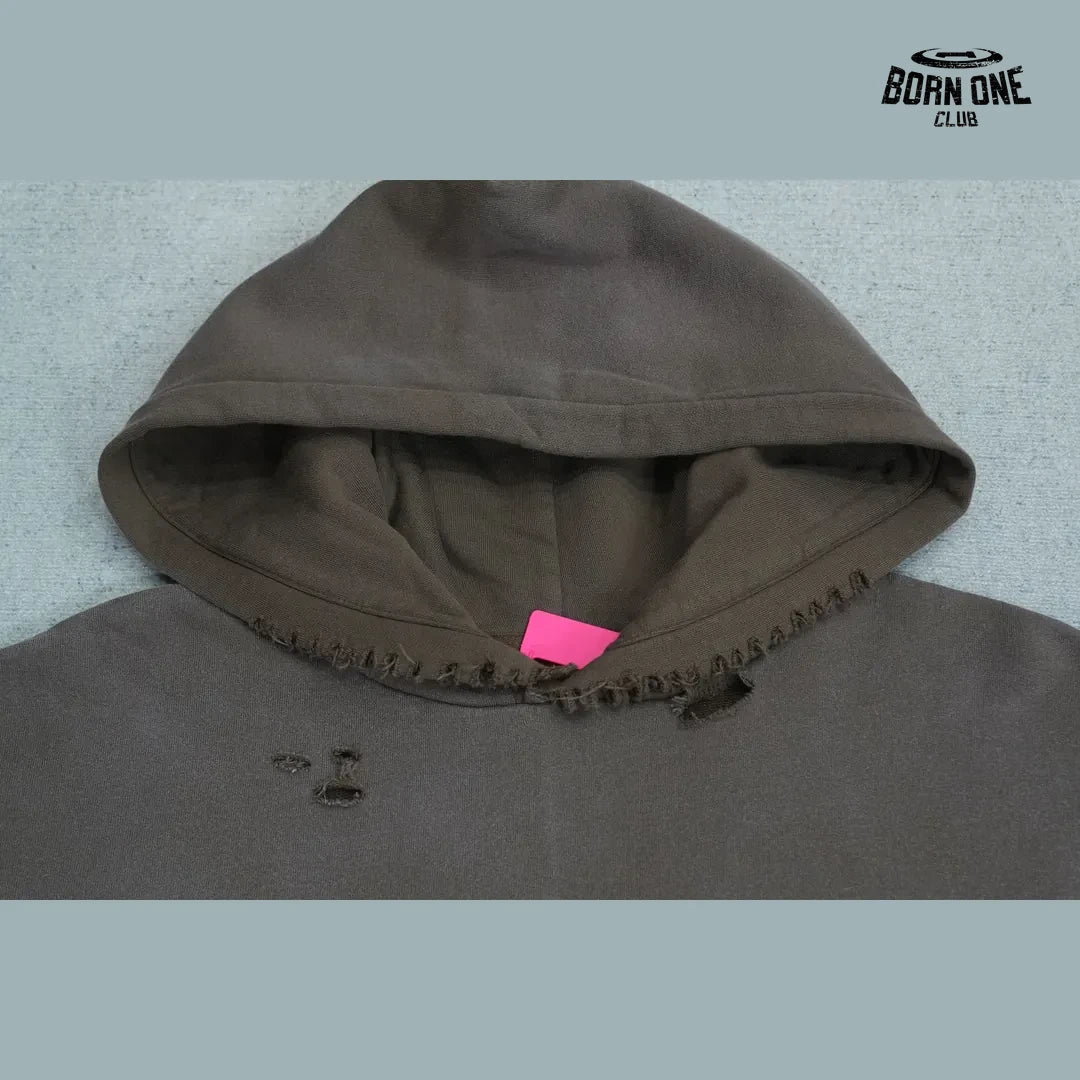 Moletom Paly Hollywood Le Péché Originel Hoodie Brown