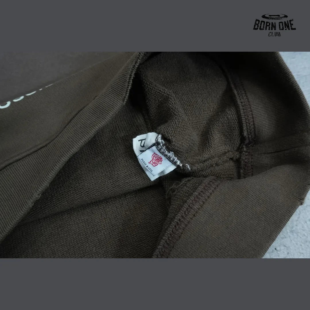 Moletom Paly Hollywood Le Péché Originel Hoodie Brown