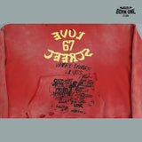 Moletom Paly Hollywood Love 67 Screen Hoodie Red
