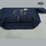 Moletom Paly Hollywood One Day At A Time Zip Up Hoodie Navy