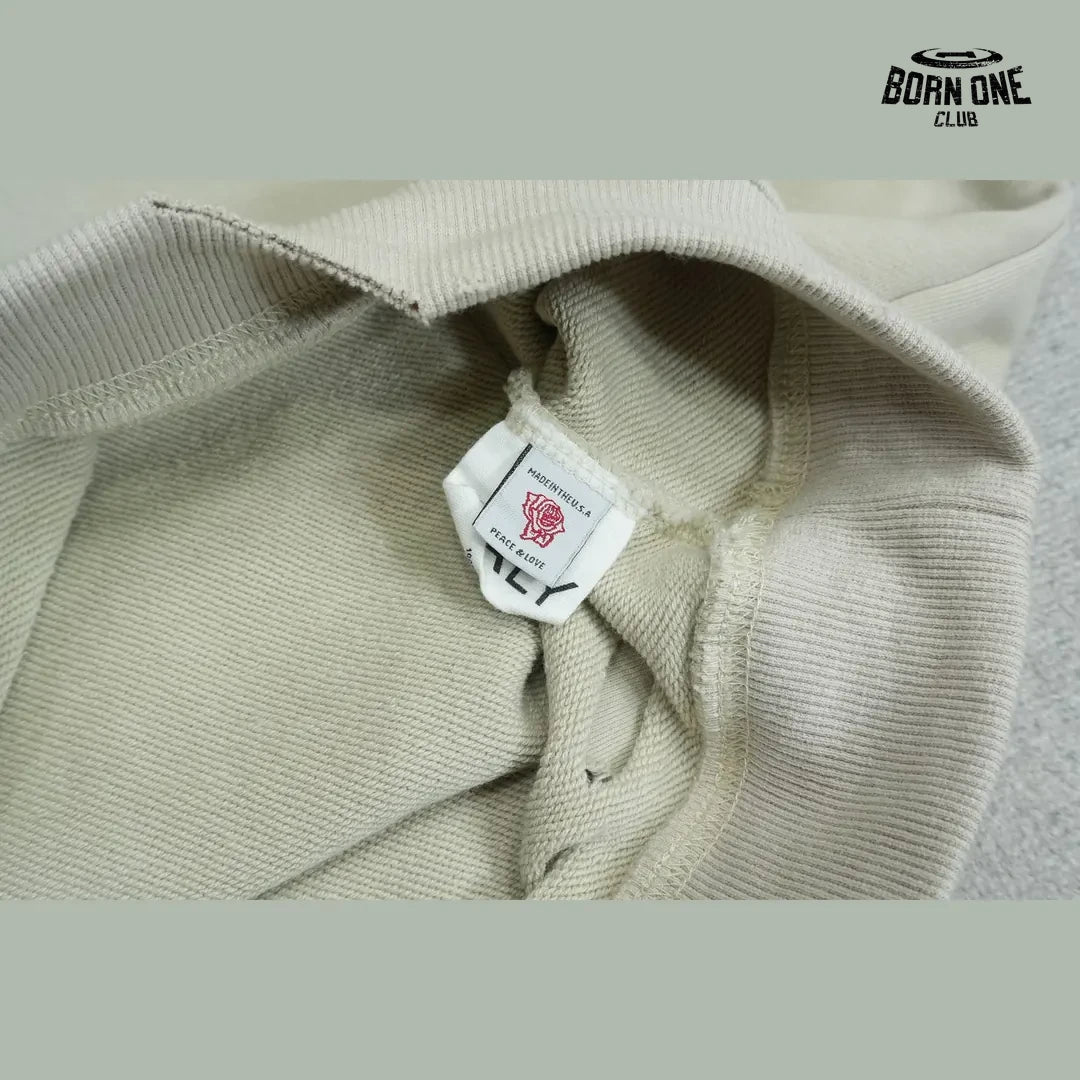 Moletom Paly Hollywood Portrait Print Hoodie Cream