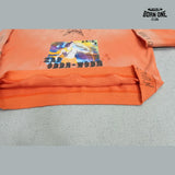 Moletom Paly Hollywood Star Graphic Hoodie Orange