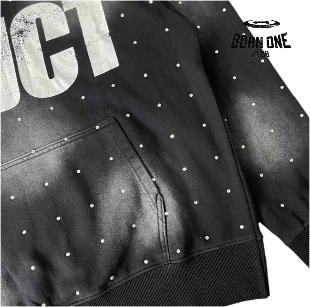 Moletom Project Capri PRJCT Strass Black