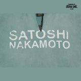 Moletom Satoshi Nakamoto Contrast Hood Logo Hoodie Aqua