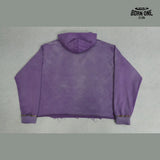 Moletom Satoshi Nakamoto Contrast Hood Logo Hoodie Purple