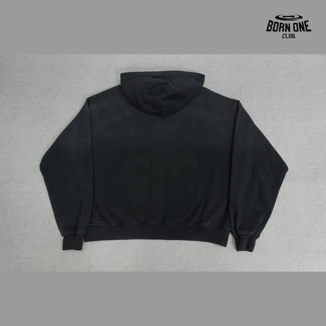 Moletom Satoshi Nakamoto Cybernetics Zip Up Hoodie Black