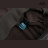 Moletom Satoshi Nakamoto Washed Logo Pocket Hoodie Brown