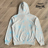Moletom Sp5der Grey and Blue