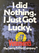 Moletom Vetements ’I did nothing’