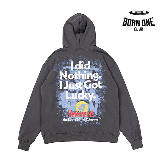 Moletom Vetements ’I did nothing’