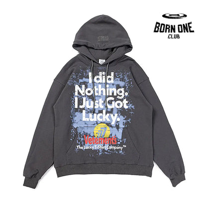 Moletom Vetements ’I did nothing’