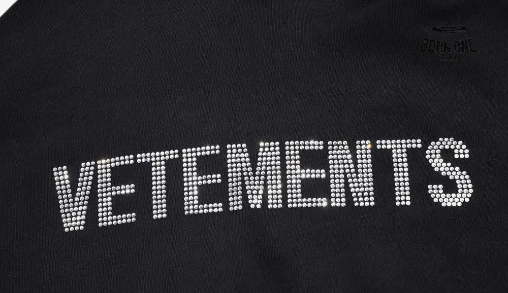 Moletom Vetements ’Swarovski’