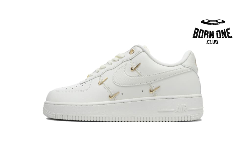Nike Air Force 1 '07 LX CN Sail Gold Mini Swooshes FV3654-111