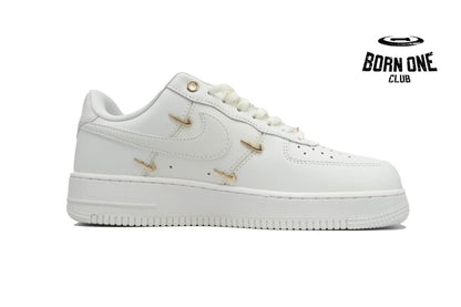 Nike Air Force 1 '07 LX CN Sail Gold Mini Swooshes FV3654-111