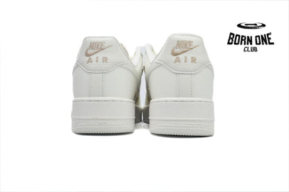 Nike Air Force 1 '07 LX CN Sail Gold Mini Swooshes FV3654-111