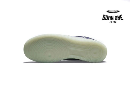 Nike Air Force 1 Low '07 QS Purple Skeleton Halloween (2021) CU8067-500