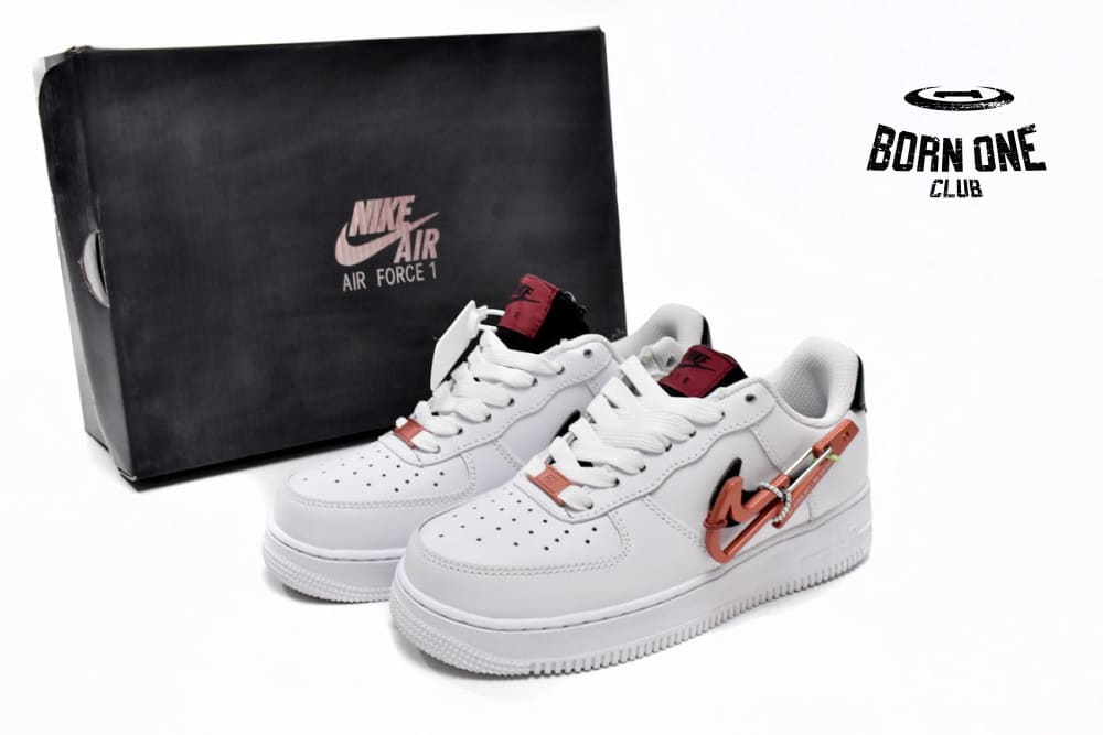 Nike Air Force 1 Low Carabiner Swoosh Red DH7579-100