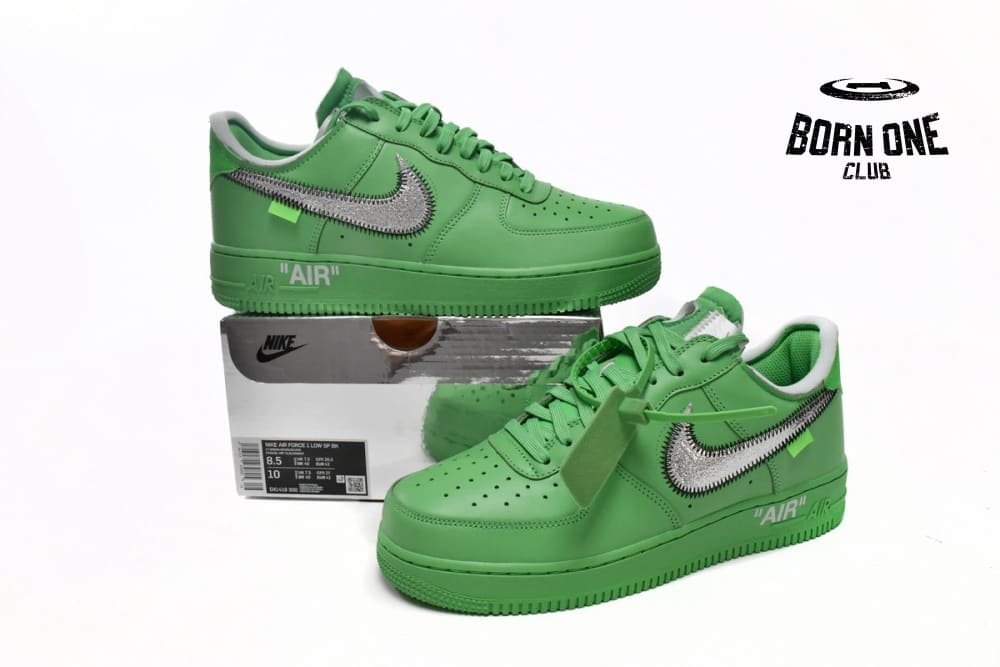 Nike Air Force 1 Low Off-White Light Green Spark DX1419-300