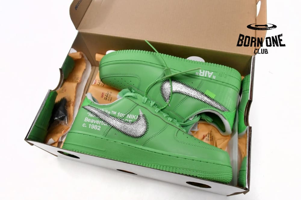 Nike Air Force 1 Low Off-White Light Green Spark DX1419-300